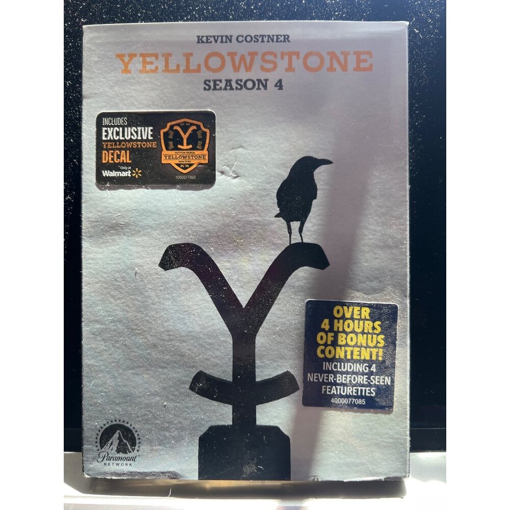Yellowstone Season 4 DVD Set Over 4 Hours Of Bonus Content Kevin Costner